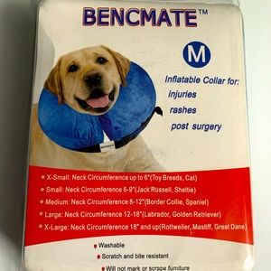 Inflatable dog collar preloved condition